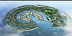 海上建筑效果图