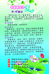 夏季养生展板