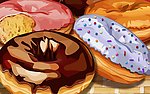 美食 电脑绘图