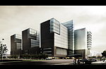 办公大楼建筑效果图