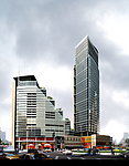 豪华酒店建筑效果图