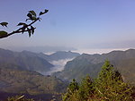 山里的云