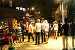 香港市街人群