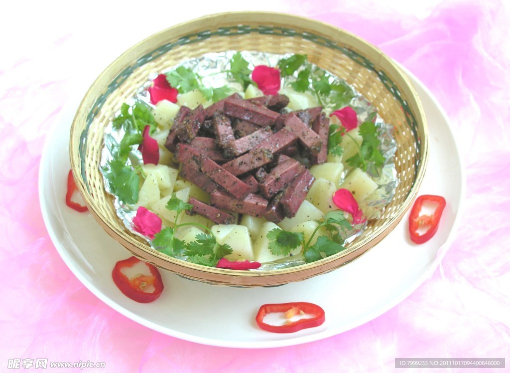 手撕牦牛肉