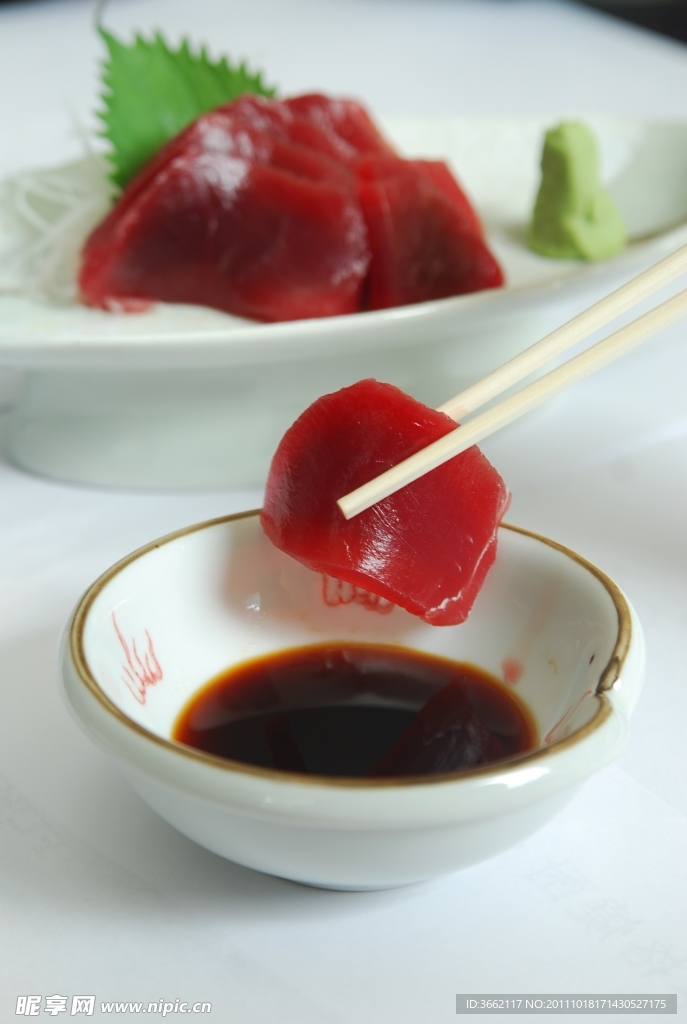 日本料理 生鱼片