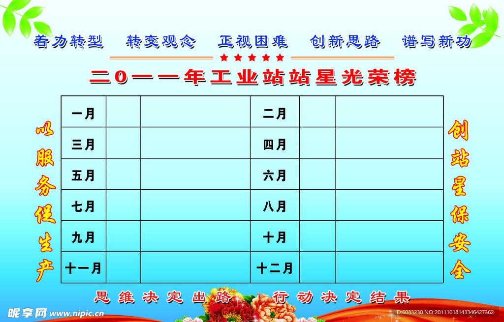 工业站站星光荣榜