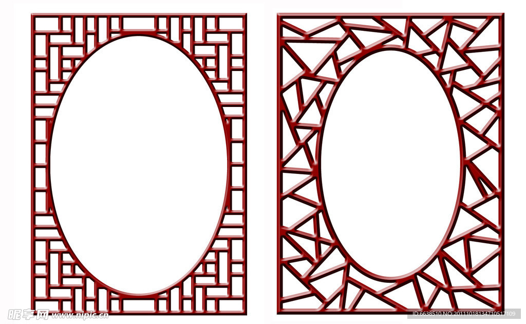 仿古边框（矢量）