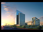 高层建筑效果图
