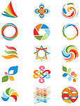 炫彩logo标志标识设计