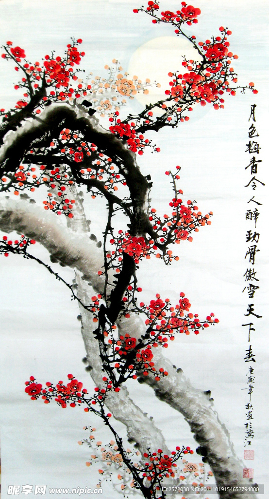 月色梅香令人醉