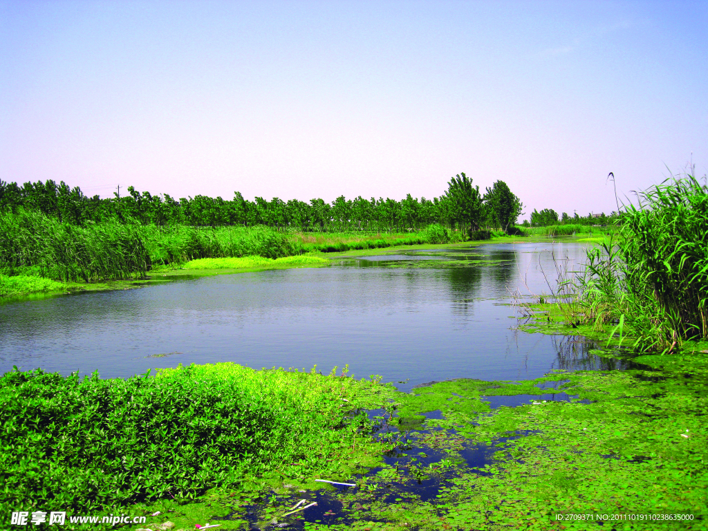 湖泊美景