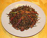五花肉炒野黄花