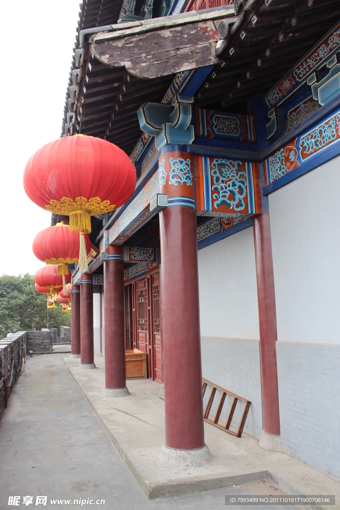 古代建筑 水浒城