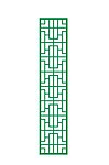 矢量花格古典窗户格