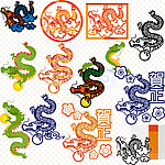 2012龙素材