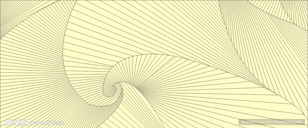 抽象线条画