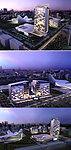 大型商务区建筑模型