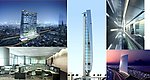 大型商务区建筑模型