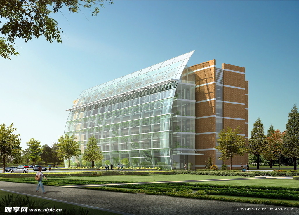 商业建筑效果图