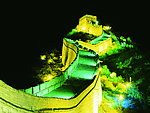 长城夜景