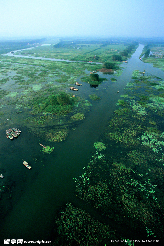 湖泊美景