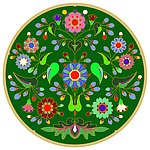 欧式花纹