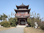 堤角公园楼阁