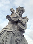 四大天王石雕像
