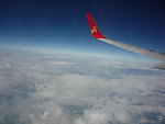 在天空中飞翔