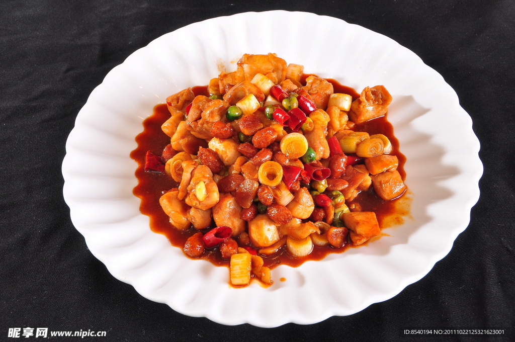 宫保鸡丁传统美食精品
