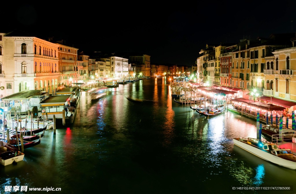 威尼斯的河道