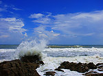 浪花蓝天