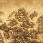 日暮浮山