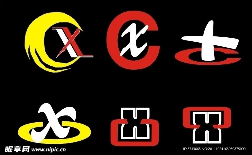CX字母标志