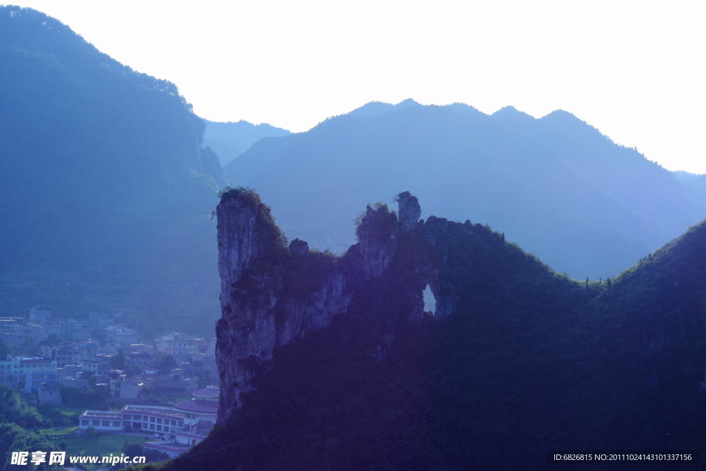 漂城一景