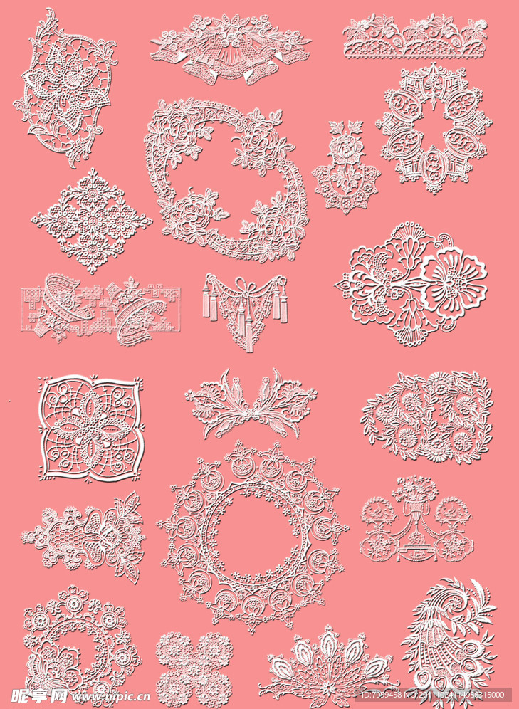 蕾丝花