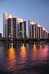 三亚湾夜景