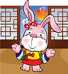 卡通兔子