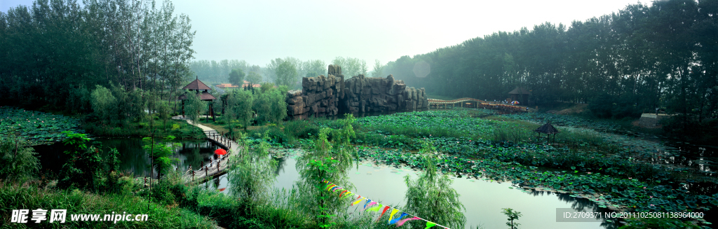 湖泊美景