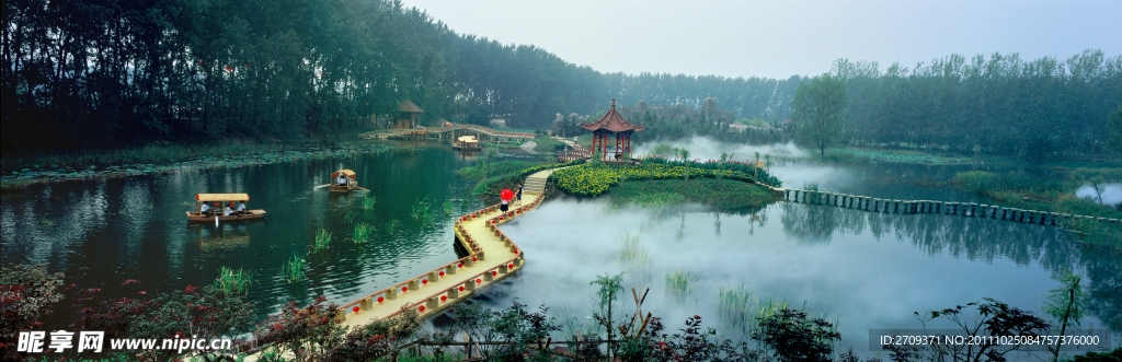 湖泊美景