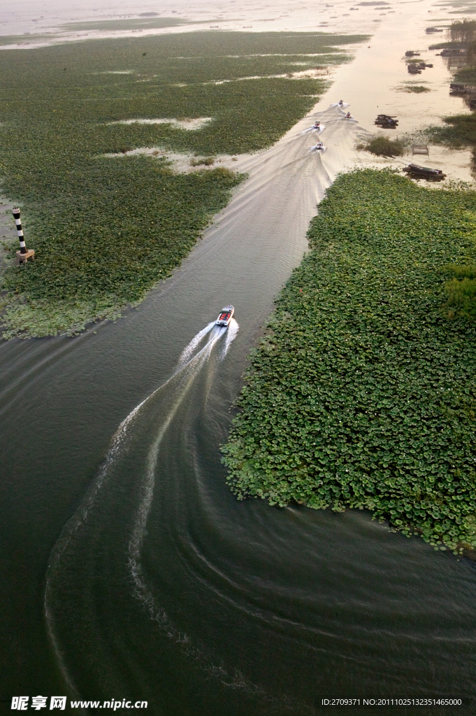 湖泊美景