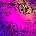 欧式花纹