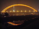 晴川桥夜景
