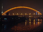 晴川桥夜景