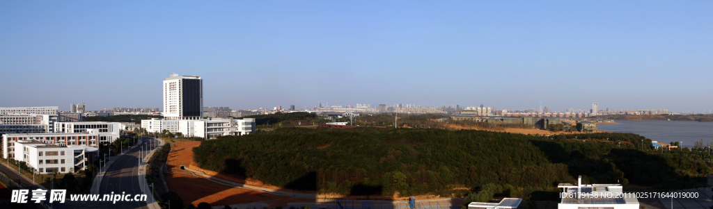 南昌大学 图书馆全景