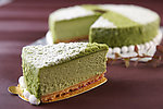 绿茶奶油慕斯蛋糕