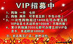 VIP招募海报