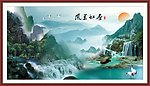 湖光山色 自然风光 江南风光