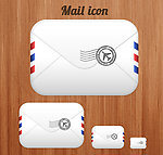 Mail icon 信箱 信封图标