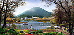 城市公园景观效果图